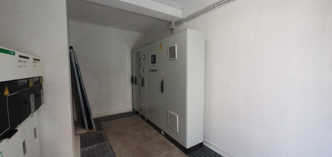 Durres pumping station commissioning area