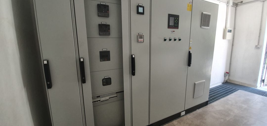Durres pumping station panels