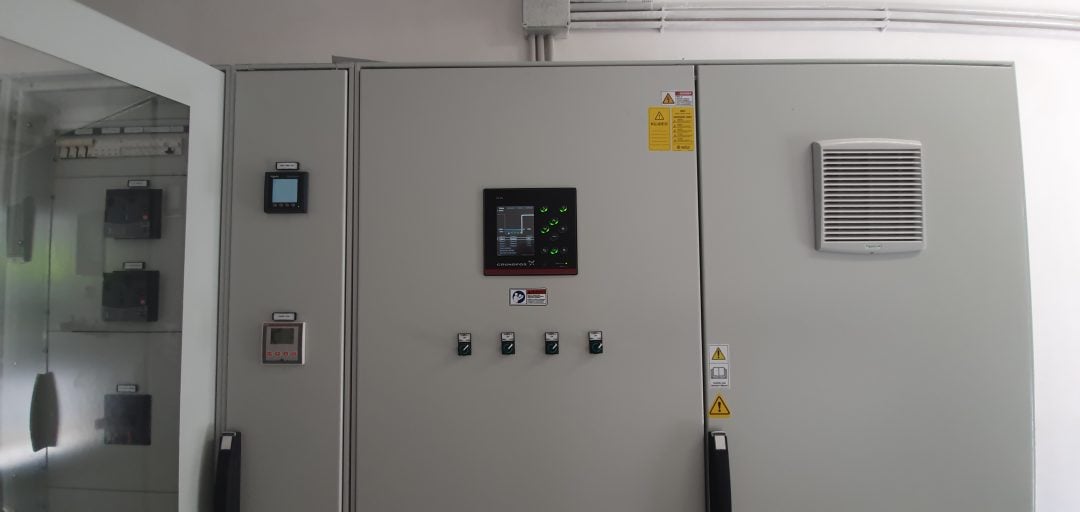 Durres pumping station final installation