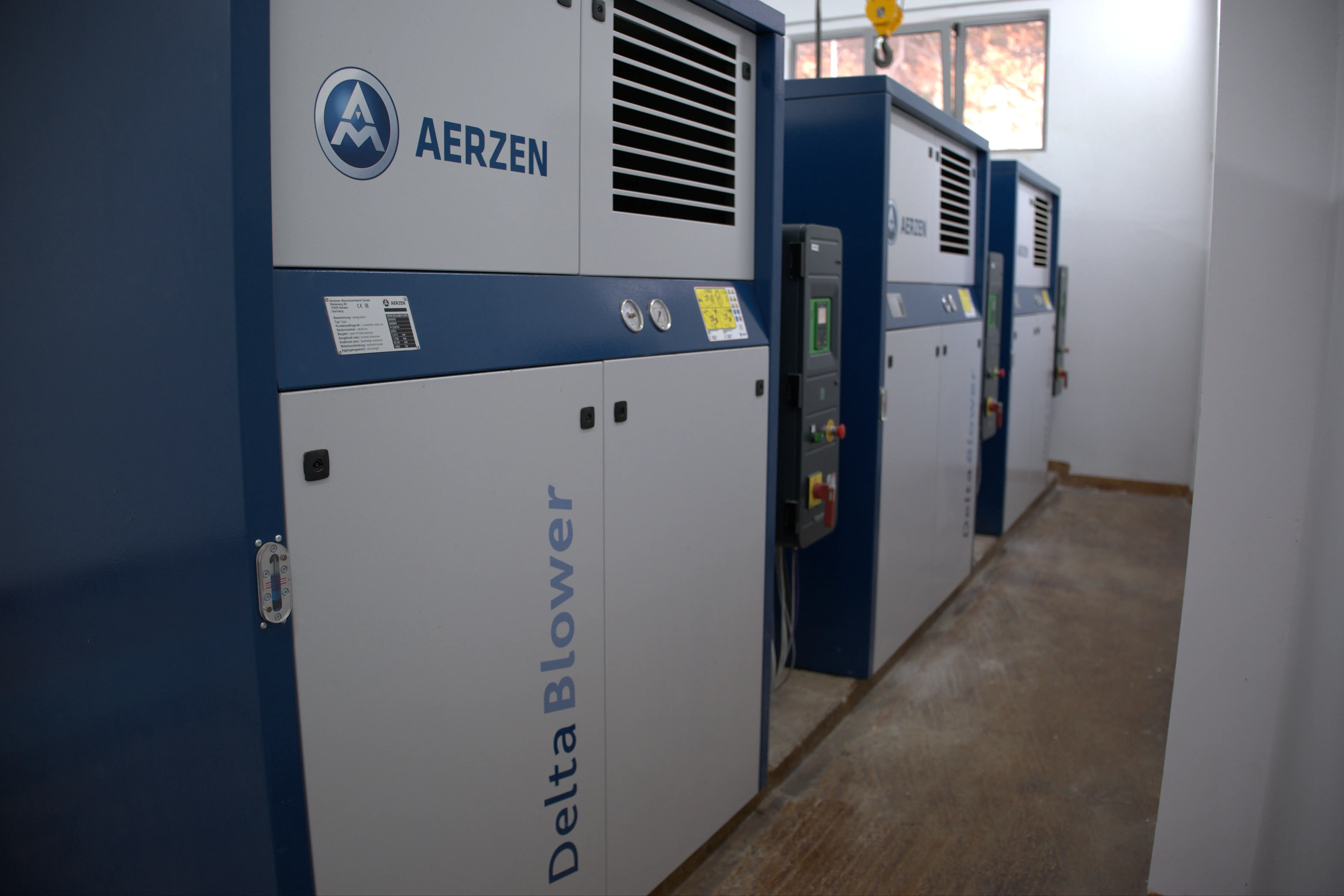 Biological treatment blowers